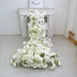 L-R552 Wholesale Hot Sale Custom Flower Runner Artificial Flowers for Fall Wedding Decoration Event Party Decor Support ODM OEM - 30-300cm, Customized / #19