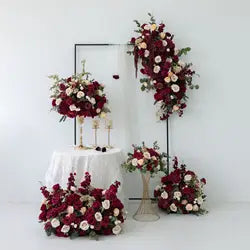 L-R552 Wholesale Hot Sale Custom Flower Runner Artificial Flowers for Fall Wedding Decoration Event Party Decor Support ODM OEM - 30-300cm, Customized / #1