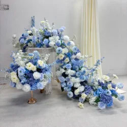 Hot Sale Custom Flower Ball Flower Runner Colorful Artificial Flowers for Event Party Decor Fall Wedding Decoration & Supplies - 30-300cm, Customized / #41