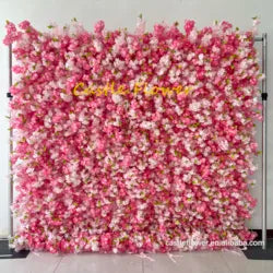 ODM OEM Wedding Flower Wall Backdrop 3D Custom Luxury Hot Sale Artificial Flowers for Wedding Decoration Event Party Decor - 8*8ft, 10*10ft, Customized / FW651