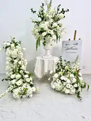L-R418 Hot Sale High Quality Wholesale Artificial Flower Ball Wedding Aisle Flowers Thanksgiving Christmas Party Wall Decor - 40-80 cm, Custom / Q8