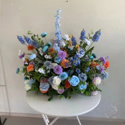 Customized Flower Ball Artificial Flowers New Design for Wedding Decoration Ceremony Event Party Decor Support ODM OEM Supplies - 30-100cm, Customized / #53