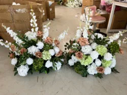 Custom Fall Wedding Flower Ball Colorful Silk Artificial Flowers Floral Centerpieces for Table Decor Ceremony Event Supplies - 30-100cm, Customized / FR039