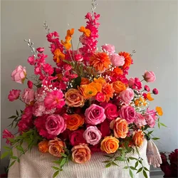 Customized Flower Ball Artificial Flowers New Design for Wedding Decoration Ceremony Event Party Decor Support ODM OEM Supplies - 30-100cm, Customized / #54