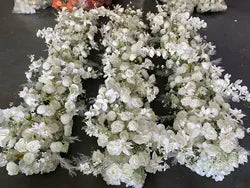H-999 Customizable Artificial Wedding Flowers Runner  Silk Flower Runner Decorations Wedding Floral Arrangements Wholesale - 60-100cm size / Mix-21
