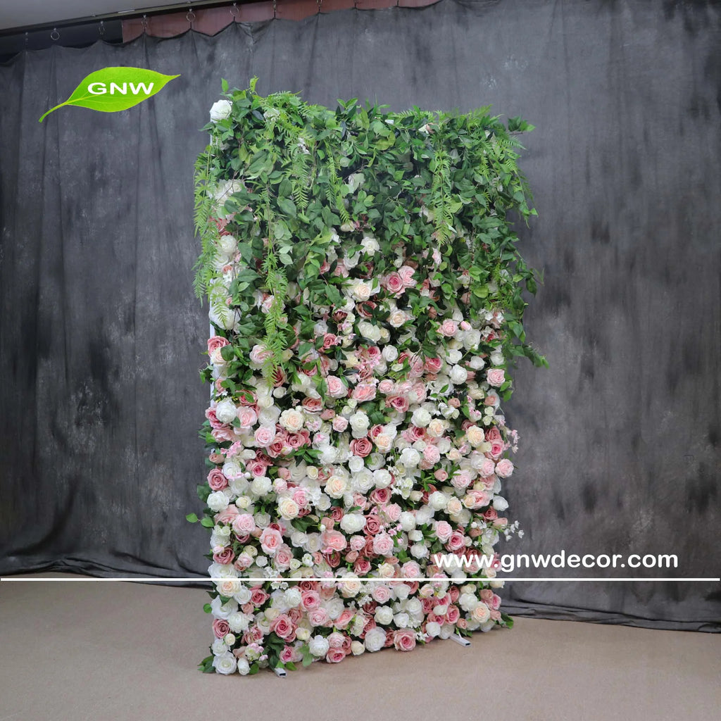 Multiple Flowers Wall Backdrop Photo Booth Backdrop Decoration