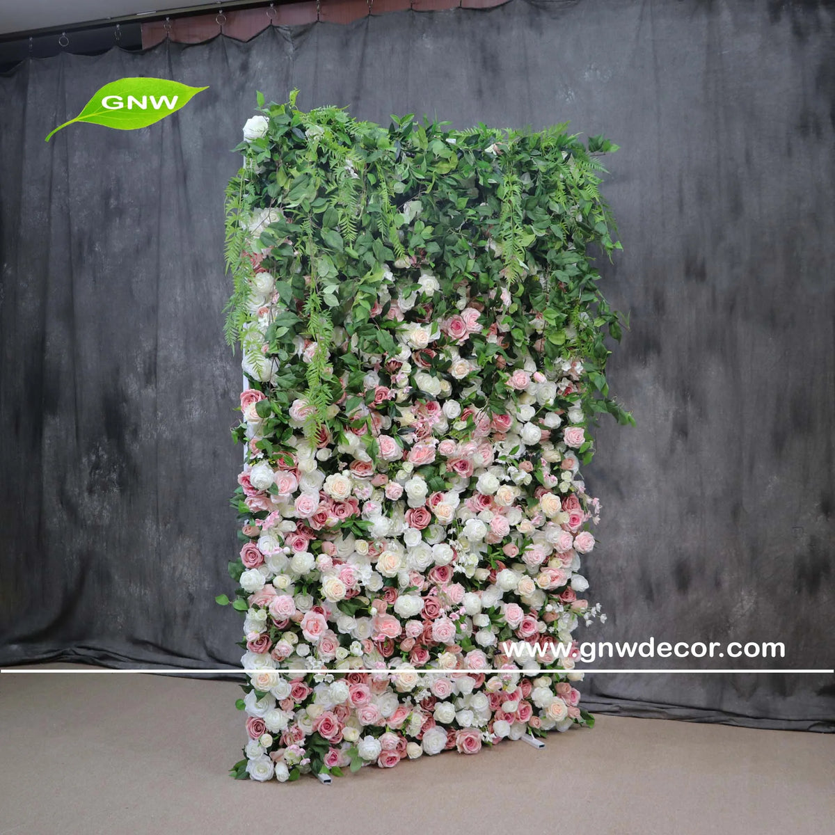 Multiple Flowers Wall Backdrop Photo Booth Backdrop Decoration
