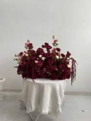 Custom Fall Wedding Flower Ball Colorful Silk Artificial Flowers Floral Centerpieces for Table Decor Ceremony Event Supplies - 30-100cm, Customized / FR043
