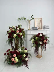 L-R432 Quality Assurance Brand New Product Custom Artificial Flower Ball Wedding Proposal Party Event Decor Table Centerpiece - 40-80 cm, Custom / FB326