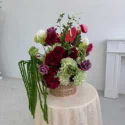 L-R432 Quality Assurance Brand New Product Custom Artificial Flower Ball Wedding Proposal Party Event Decor Table Centerpiece - 40-80 cm, Custom / FB361