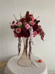 L-R432 Quality Assurance Brand New Product Custom Artificial Flower Ball Wedding Proposal Party Event Decor Table Centerpiece - 40-80 cm, Custom / FB365
