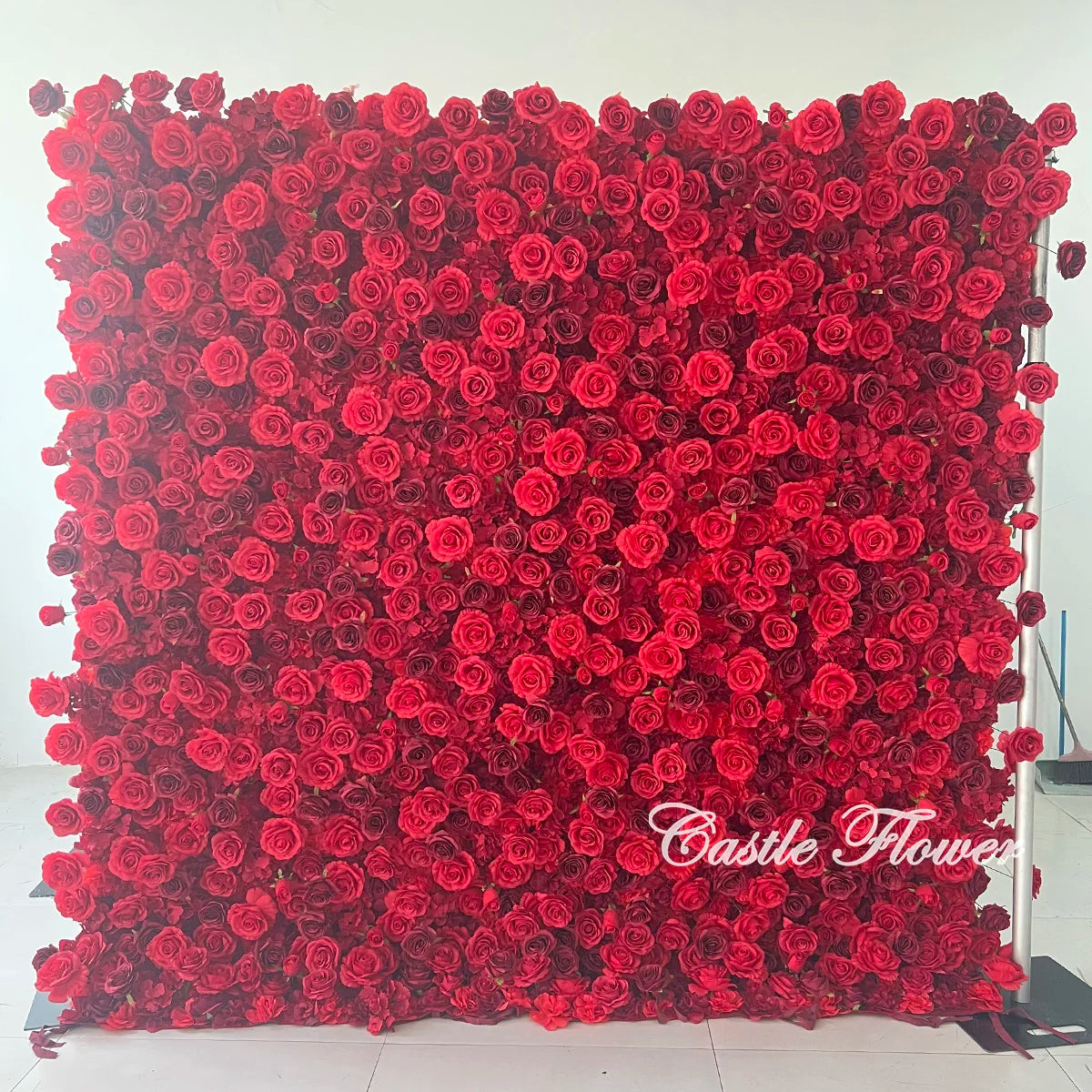 L-R262 New Arrival 5D Floral Arrangement Artificial Flower Backdrop Roll Pink Wedding Decoration Flower Valentine's Day Easter