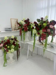 L-R432 Quality Assurance Brand New Product Custom Artificial Flower Ball Wedding Proposal Party Event Decor Table Centerpiece - 40-80 cm, Custom / FB323
