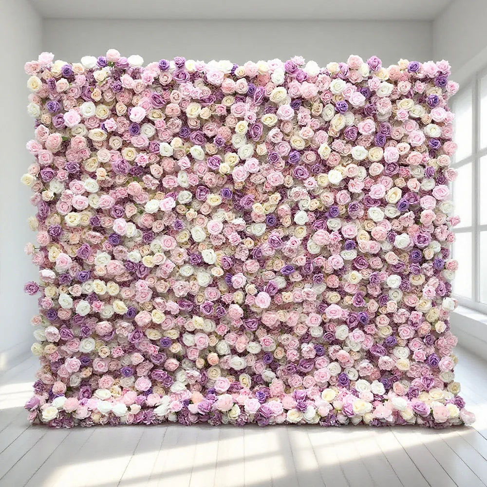 Good Quality Budget-Friendly Artificial Flower Wall for Wedding Decoration