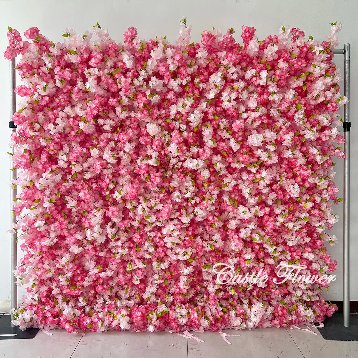 L-R263 Wedding Backdrop Black Artificial Flower Wall Birthday Party Floral Decoration Flower Wall Panel Stage Wall Decoration