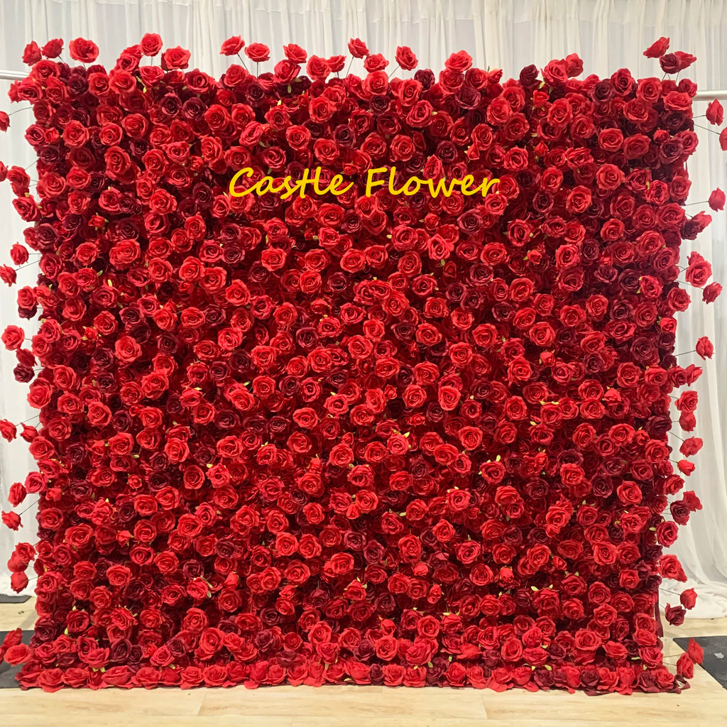 L-R504 Explosive Models Wholesale Flower Wall Outdoor Flower 3d Flower Wall Backdrop Artificial Flowers Home Party Event Decor