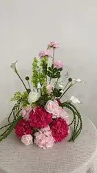 L-R432 Quality Assurance Brand New Product Custom Artificial Flower Ball Wedding Proposal Party Event Decor Table Centerpiece - 40-80 cm, Custom / FB347