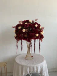 Custom Fall Wedding Flower Ball Colorful Silk Artificial Flowers Floral Centerpieces for Table Decor Ceremony Event Supplies - 30-100cm, Customized / FB349