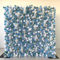 L-R513 Custom High Quality Wholesale 5D Pink Mixed Flowers for Wedding Party Decoration, Best Selling Artificial Flower Wall
