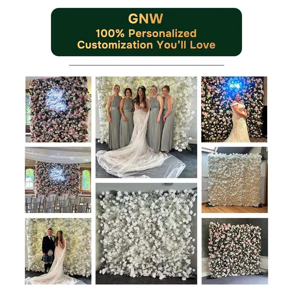 Baby Shower Decoration Theme with Beautiful Artificial Flower Wall Backdrop