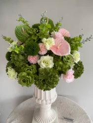 L-R527 Customized Luxury Colorful Flower Ball Wedding Decoration Pink White Artificial Flowers Wedding Flowers Table Centerpiece - 30-100cm, Customized / FB273