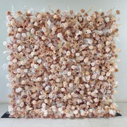 ODM OEM Wedding Flower Wall Backdrop 3D Custom Luxury Hot Sale Artificial Flowers for Wedding Decoration Event Party Decor - 8*8ft, 10*10ft, Customized / FW772