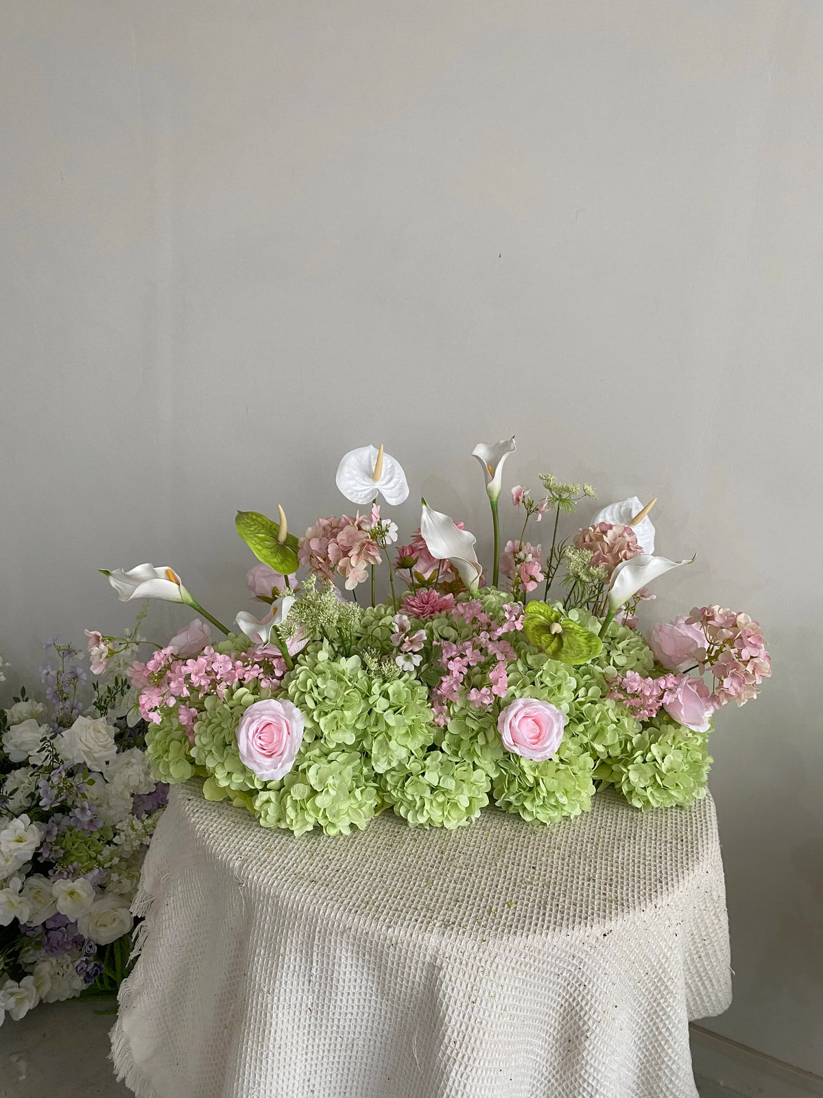 Artificial Flower Ball Handmade Silk Table Centerpieces for Wedding Event Party Decor Custom OEM ODM Reusable Bulk Wholesale
