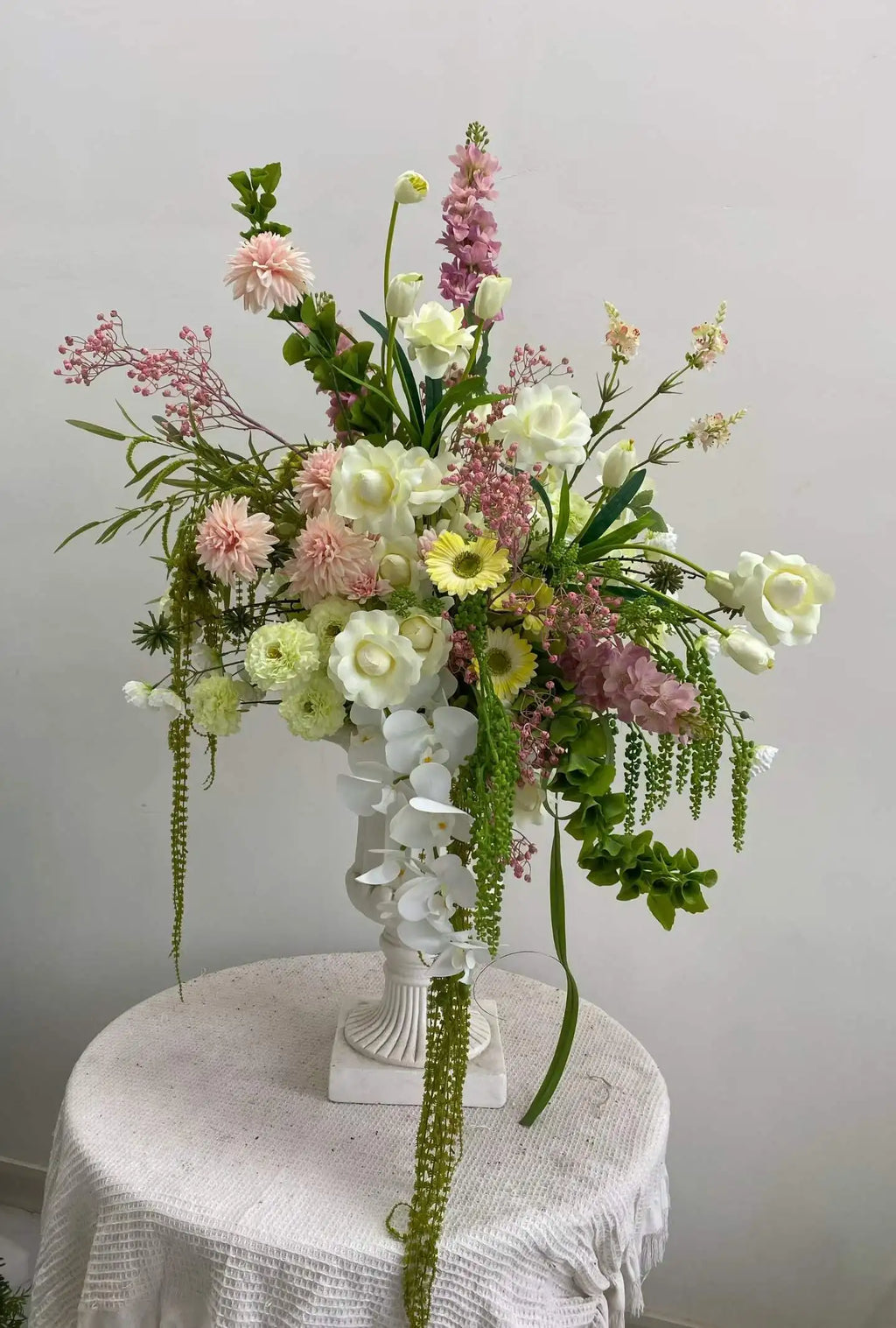 L-R417 High Quality Wholesale Custom Artificial Flower Ball Wedding Aisle Flowers Thanksgiving Christmas New Year Party Decor