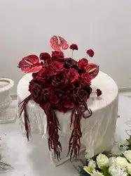L-R432 Quality Assurance Brand New Product Custom Artificial Flower Ball Wedding Proposal Party Event Decor Table Centerpiece - 40-80 cm, Custom / FB346