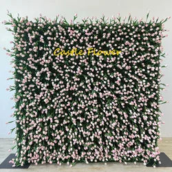 ODM OEM Wedding Flower Wall Backdrop 3D Custom Luxury Hot Sale Artificial Flowers for Wedding Decoration Event Party Decor - 8*8ft, 10*10ft, Customized / FW711