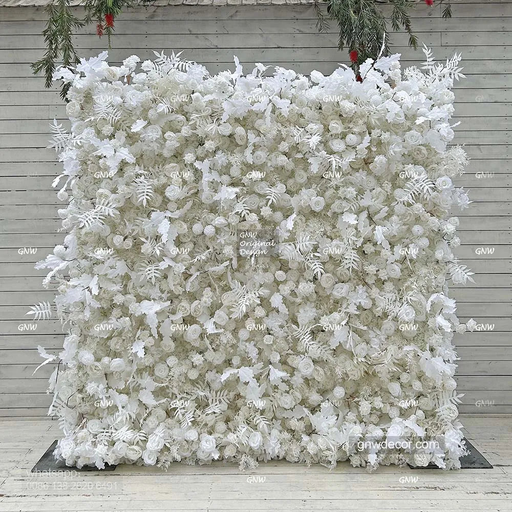 7D Best Sellers Collection of Modern Romantic Artificial Flower Wall for Wedding Decor Events-New Arrival