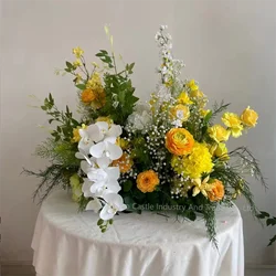 Artificial Flower Ball Handmade Silk Table Centerpieces for Wedding Event Party Decor Custom OEM ODM Reusable Bulk Wholesale - 30-100cm, Customized / #55