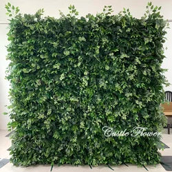 L-R264 Handmade Silk Pink 8x8 Feet Artificial Rose Flower Wall for Wedding Christmas Back-to-School Chinese New Year Party Decor - 8ft*8ft, 10ft*10ft, Customized / FW530