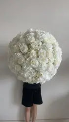 L-R432 Quality Assurance Brand New Product Custom Artificial Flower Ball Wedding Proposal Party Event Decor Table Centerpiece - 40-80 cm, Custom / FB337