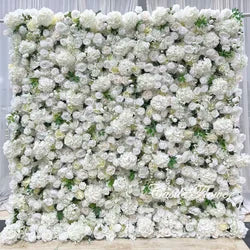 L-R273 New Arrival 5D Floral Arrangement Artificial Flower Backdrop Roll Blue Wedding Decoration Flower Valentine's Day Easter - 8ft*8ft, 10ft*10ft, Customized / FW558