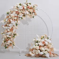 Hot Sale Custom Flower Ball Flower Runner Colorful Artificial Flowers for Event Party Decor Fall Wedding Decoration & Supplies - 30-300cm, Customized / #33