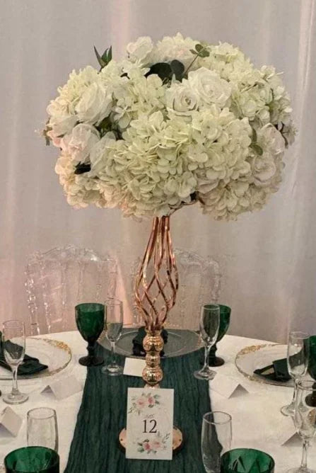L-R432 Quality Assurance Brand New Product Custom Artificial Flower Ball Wedding Proposal Party Event Decor Table Centerpiece