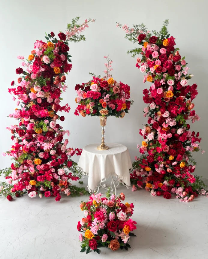L-R460 Hot Sale the Most Popular Customized Artificial Flower Ball for Wedding Proposal Party Event Decor Table Centerpiece