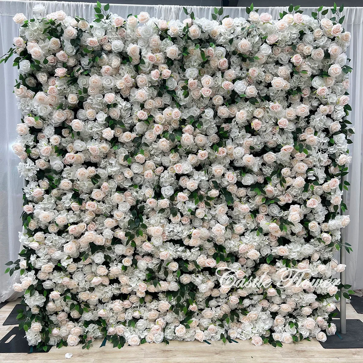 L-R273 New Arrival 5D Floral Arrangement Artificial Flower Backdrop Roll Blue Wedding Decoration Flower Valentine's Day Easter