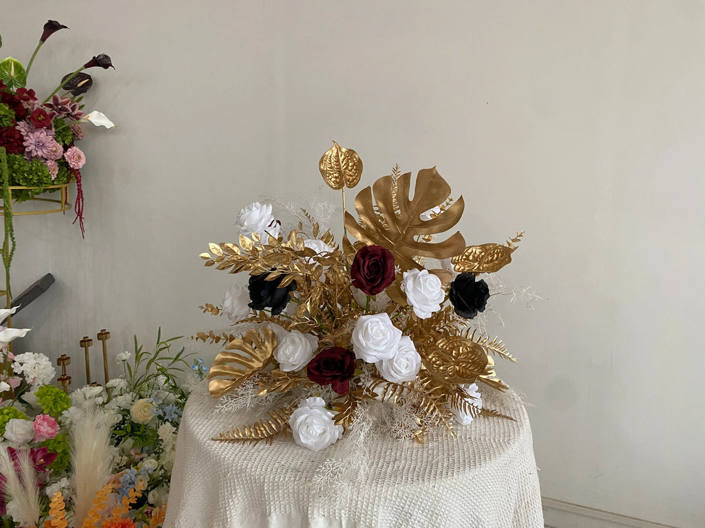 Artificial Flower Ball Handmade Silk Table Centerpieces for Wedding Event Party Decor Custom OEM ODM Reusable Bulk Wholesale