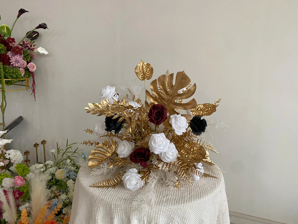 Artificial Flower Ball Handmade Silk Table Centerpieces for Wedding Event Party Decor Custom OEM ODM Reusable Bulk Wholesale