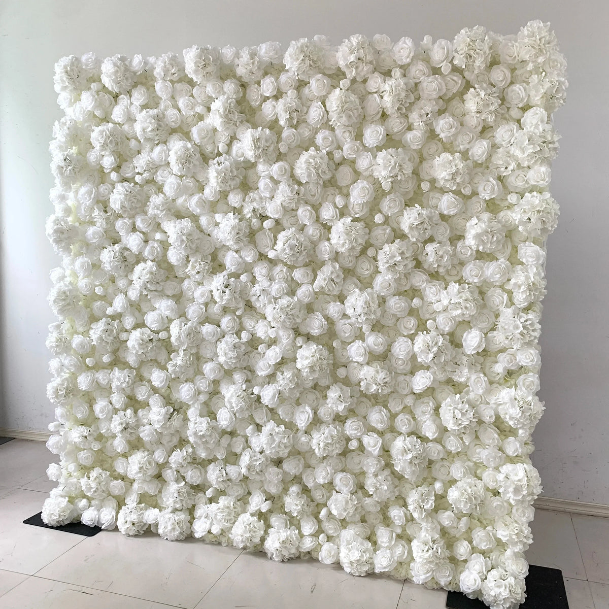 L-R380 Hot Sale 8*8 Feet Colorful Artificial Flower Wall for Wedding Party Festive Decor Christmas Back School Chinese New Year