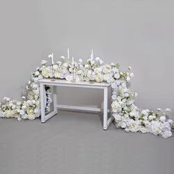 Hot Sale Custom Flower Ball Flower Runner Colorful Artificial Flowers for Event Party Decor Fall Wedding Decoration & Supplies - 30-300cm, Customized / #29