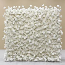 Berserk Sales Elegant Modern Artificial Flower Wall Panel for Romantic Wedding Decoration-New Arrival - 2ft x 8ft / 7D roses