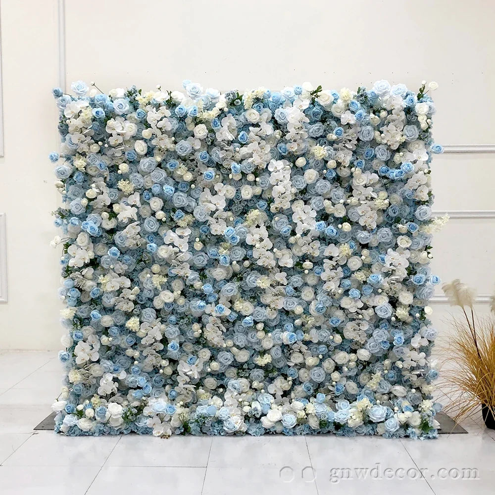 GNW Artificial Flower Backdrop Nude Color Party Backdrop Wall Decoration Photobooth  Flower