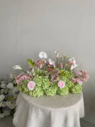 Artificial Flower Ball Handmade Silk Table Centerpieces for Wedding Event Party Decor Custom OEM ODM Reusable Bulk Wholesale - 30-100cm, Customized / #62