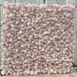 L-R269 High Quality Artificial 8X8Ft Roll-up Green Grass Wall Flower Wall Backdrop for Wedding Events Event Backdrop Decorations - 8ft*8ft, 10ft*10ft, Customized / FW566