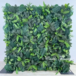 L-R273 New Arrival 5D Floral Arrangement Artificial Flower Backdrop Roll Blue Wedding Decoration Flower Valentine's Day Easter - 8ft*8ft, 10ft*10ft, Customized / FW552