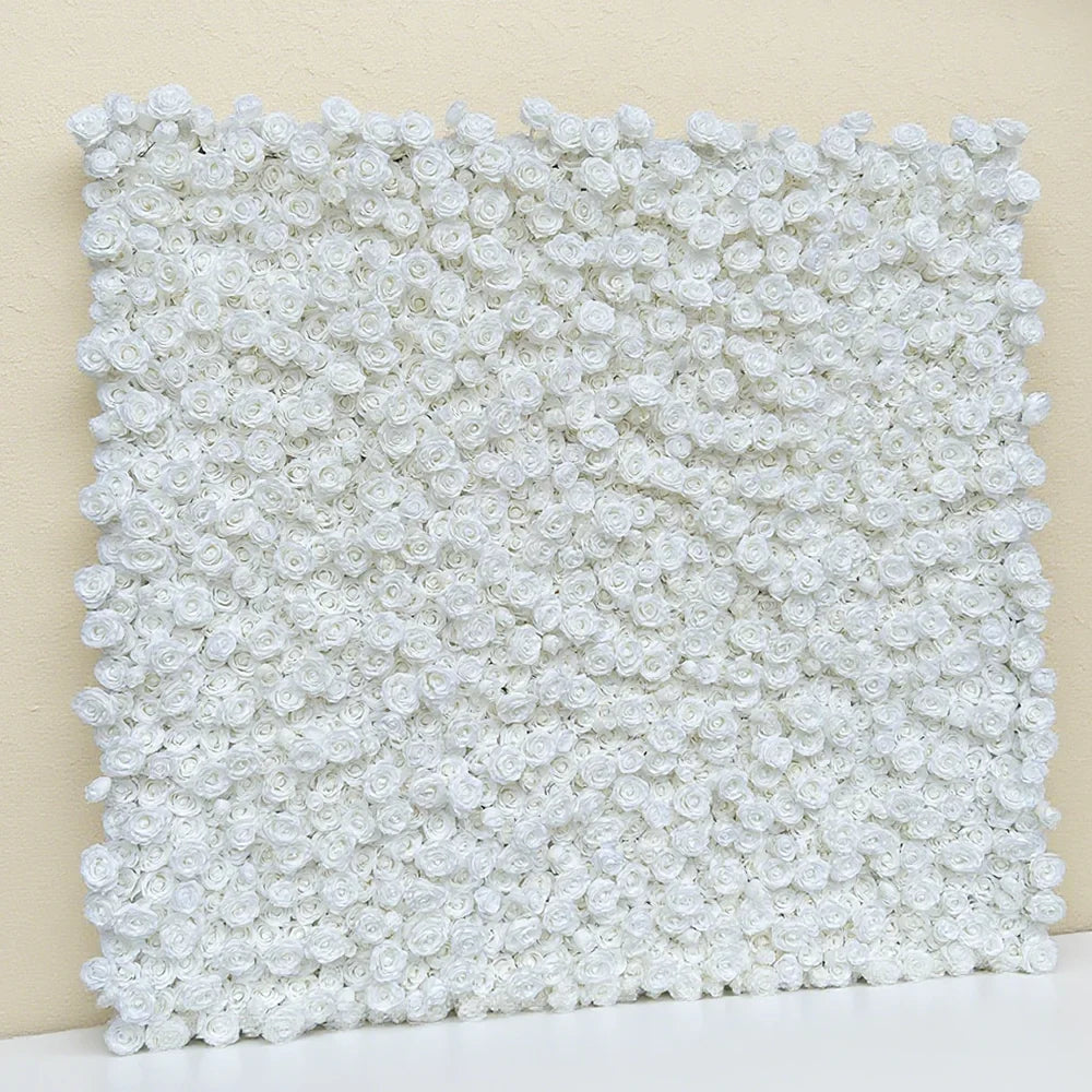 Berserk Sales Elegant Modern Artificial Flower Wall Panel for Romantic Wedding Decoration-New Arrival