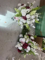 L-R432 Quality Assurance Brand New Product Custom Artificial Flower Ball Wedding Proposal Party Event Decor Table Centerpiece - 40-80 cm, Custom / FB341